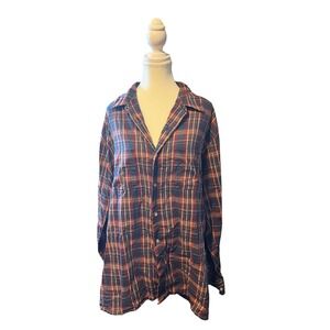 Ventura‎ Lightweight Flannel Button-Up – XL Tall – Cotton Blend